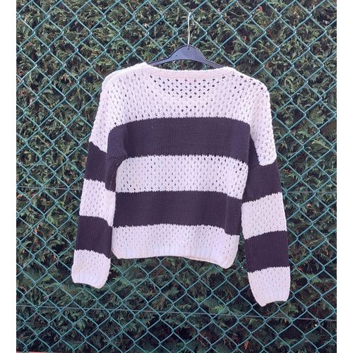 Pull En Crochet / Maille Ajourée Fille 14 Ans Marque Gémo