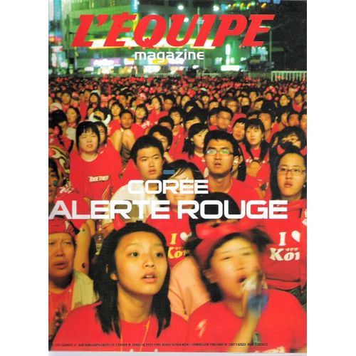 L'equipe Magazine  N° 1251 : Corée Alerte Rouge