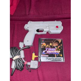 Jeu Time Crisis + Pistolet G-Con Namco Pour Ps1