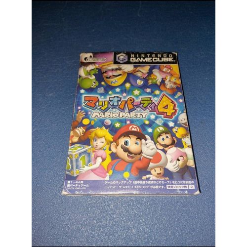 Mario Party 4 Nintendo Gamecube J Jap Japan Japonais Japonaise