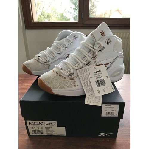 Reebok Question Mid Cloud White Salted Caramel 44