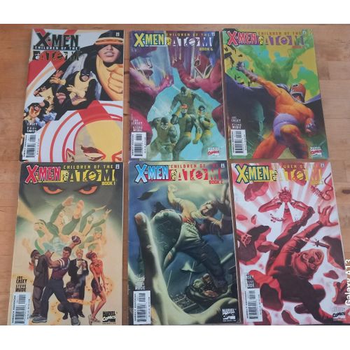 X-Men - Children Of The Atom N°1 À 6 - Série Complète Marvel En Anglais