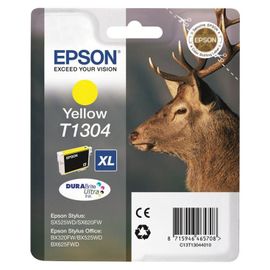Epson T1304 - 10.1 ml - taille XL - jaune - original - blister - cartouche d'encre - pour Stylus Office BX630, BX635, BX935; WorkForce WF-3010, 3520, 3530, 3540, 7015, 7515, 7525