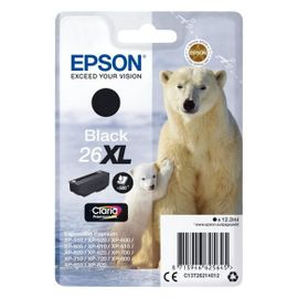 Epson 26XL - 12.2 ml - XL - noir - original - blister - cartouche d'encre - pour Expression Premium XP-510, 520, 600, 605, 610, 615, 620, 625, 700, 710, 720, 800, 810, 820