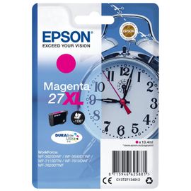 Epson 27XL - 10.4 ml - XL - magenta - original - emballage coque avec alarme radioélectrique - cartouche d'encre - pour WorkForce WF-3620, WF-3640, WF-7110, WF-7610, WF-7620, WF-7715, WF-7720