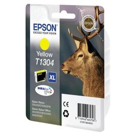 Epson T1304 - 10.1 ml - jaune - original - blister - cartouche d'encre - pour Stylus Office BX630, BX635, BX935; WorkForce WF-3010, 3520, 3530, 3540, 7015, 7515, 7525