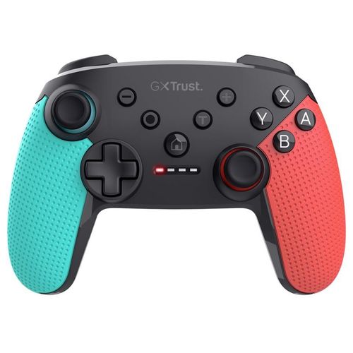 Trust Gxt 1246b Manette Bluetooth Sans Fil Pour Nintendo Switch, Batterie Longue Durée - Bleu