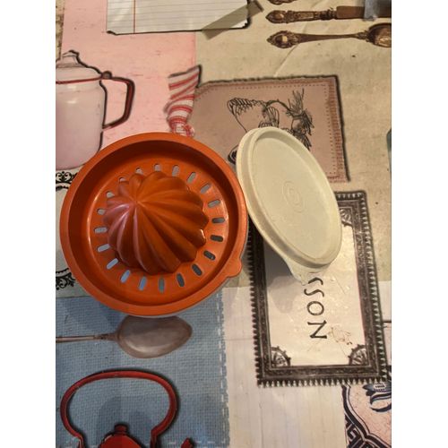 Presse-Agrumes Tupperware Vintage Orange 