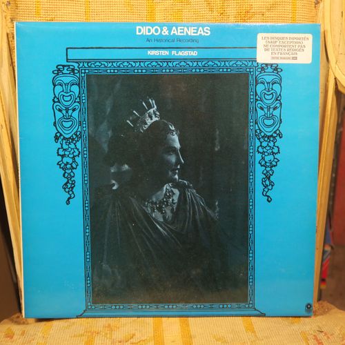 Purcell Dido And Aeneas Kirsten Flagstad Historical Recording