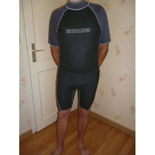 Combinaison De Plongée Shorty Homme 3mm Taille L