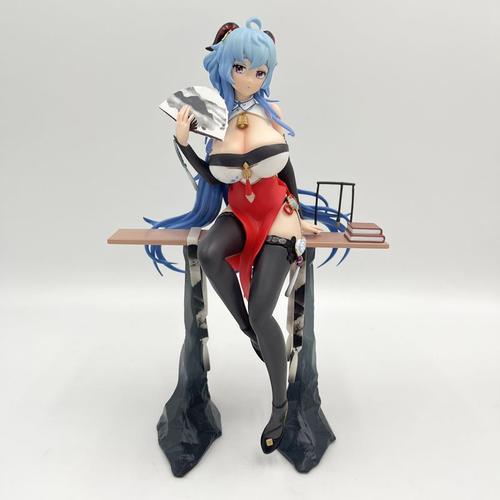 Genshin Impact Ganyu Sexy Anime Girl Figure Ganyu Swimsuit Action Figure Klee Figure Adult Collecemballages Model Butter Toys Gift 26cm