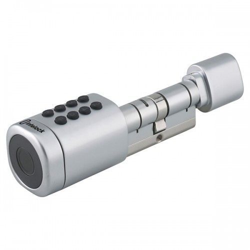 Cylindre électronique modulaire Intelock Study - sur batterie - argent THIRARD