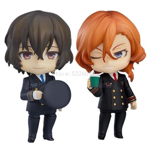 Bungo ? Figurine De Chien Stray Personnage De Dessin Animé Poupée 10cm 1414 # Osamu Dazai 1415 # Nakahara Chuya