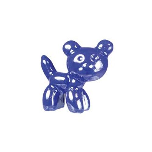 Fève Chat Bleu - Iconic Pop Balloons En Porcelaine Nacrée