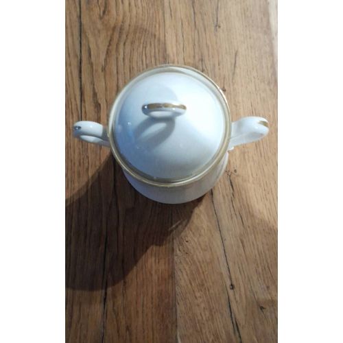 Pot À Sucre En Porcelaine