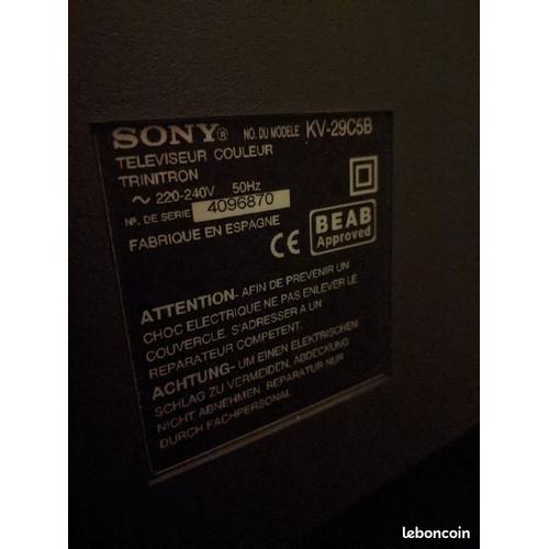 Sony Trinitron KV-25C5B - 25"