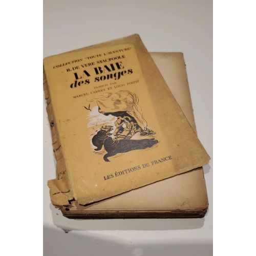 La Baie Des Songes H. De Vere Stacpoole Editions De France 1939 Aventure