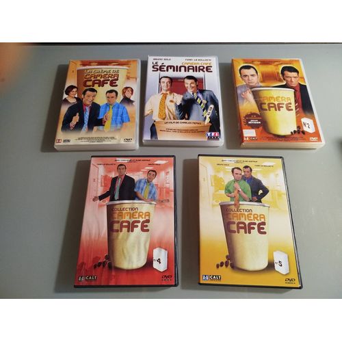 Lots De 5 Dvd Collection Caméra Café