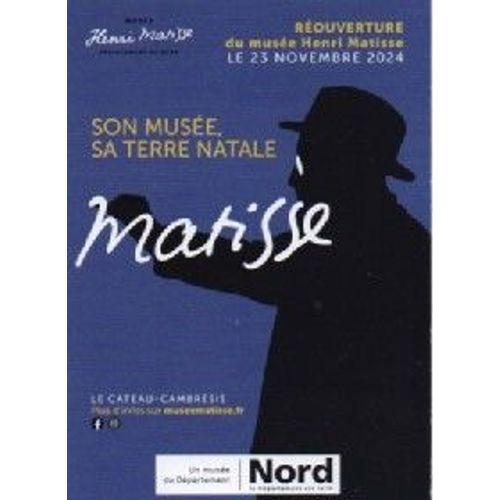 Carte Postale Publicitaire Theme Art Musees Peinture - Musee Henri Matisse Le Cateau Cambresis -