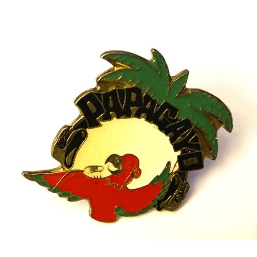 Pins Animaux Papagayo Perroquet Rouge