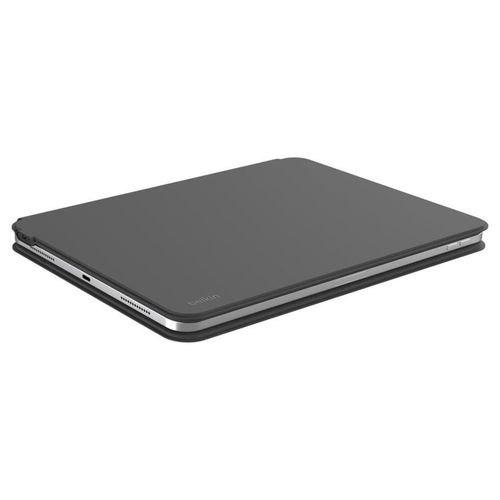 Belkin Pro - Clavier et étui (étui de protection) - avec socle magnétique - avec trackpad - rétroéclairé - sans fil - Bluetooth - noir - pour Apple 10.9-inch iPad (10th generation); 10.9-inch...