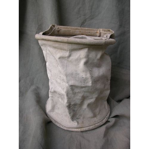 Ww1/Pre/2/Postwar France Seau Sac A Eau En Toile Militaire Francais