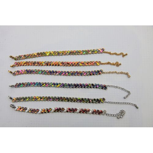 Bracelets Avec Perles Tila Beads ,Différents Coloris