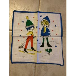 Lot De Deux Mouchoirs Enfants