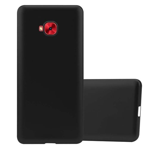 Cadorabo Housse Compatible Avec Asus Zenfone 4 Selfie Pro En Metallic Noir - Étui De Protection En Silicone Tpu Flexible