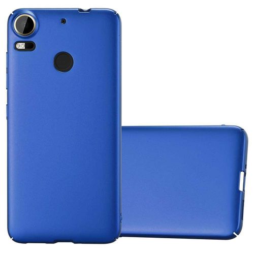 Cadorabo Housse Compatible Avec Htc Desire 10 Pro En Metallic Bleu - Hard Case Étui De Protection D'aspect Métallique Contre Les Rayures Et Les Chocs