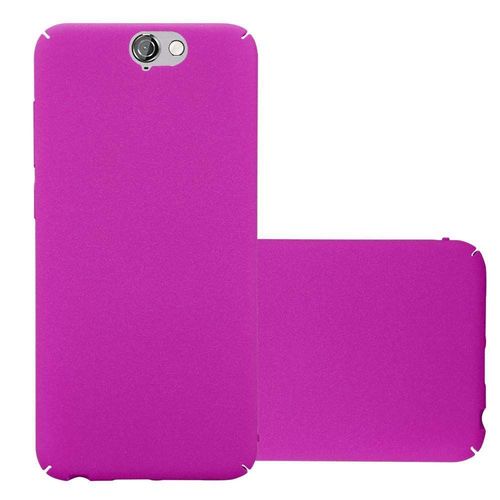Cadorabo Housse Compatible Avec Htc One A9 En Frosty Rose Vif - Hard Case Étui De Protection À L'aspect Givré Contre Les Rayures Et Les Chocs