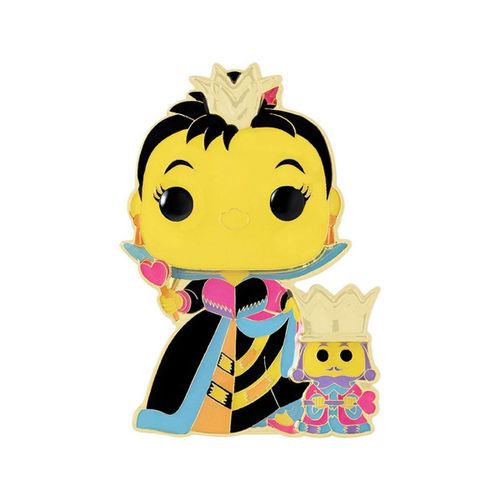 Alice Au Pays Des Merveilles - Pin Pin's Pop! Émaillé Queen And King 10 Cm