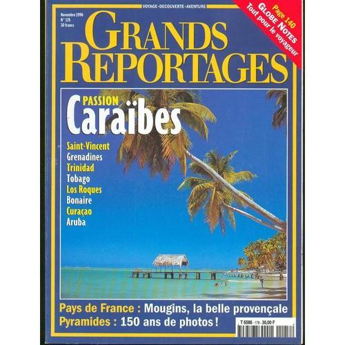 Grands Reportages , Passion Caraibes N°178