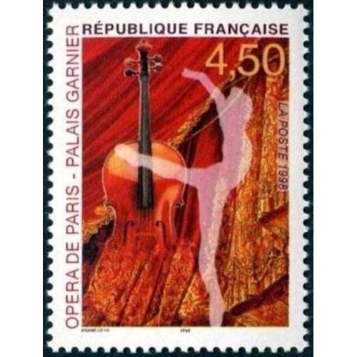 Timbre France Neuf 1998 - L'opéra De Paris - Palais Garnier 4.50 - Yt 3181