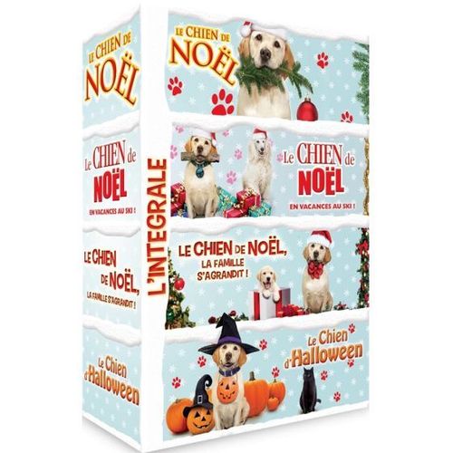 Le Chien De Noël + Le Chien De Noël 2 + Le Chien De Noël, La Famille S'agrandit + Le Chien D'halloween - Pack