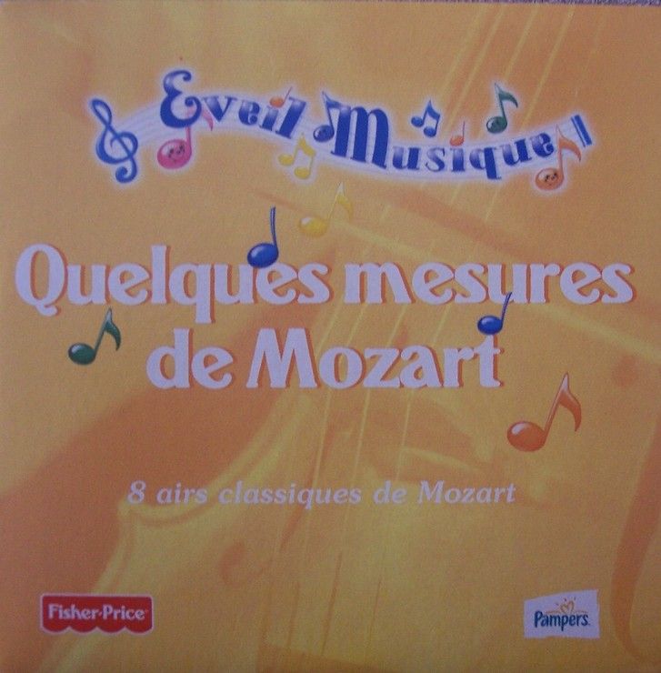 Quelques Mesures De Mozart 8 Airs Classiques Pour Bebe Rakuten