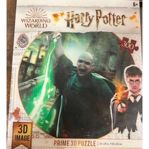 Harry Potter - Puzzle Lenticulaire Voldemort Au Combat 300 Pcs 61x46
