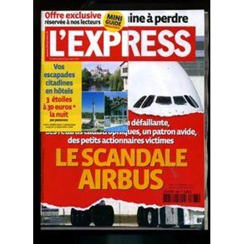 L'express  N° 2868 : Le Scandale Airbus - Mode L'esprit Tribal Dans L'express Mag
