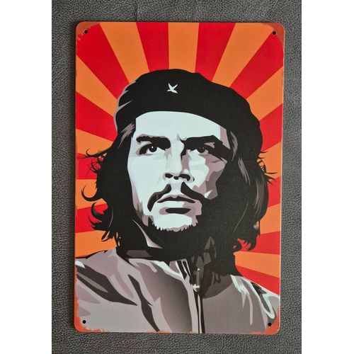 Plaque métallique décorative Che Guevara