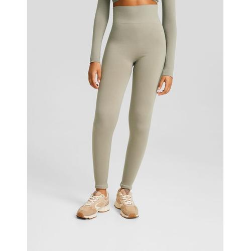 Leggings Push Up Seamless Femme Xs-S Sable