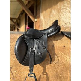 Selle Gbs 16 1/2 Cso Étrivières Étriers Free Jump
