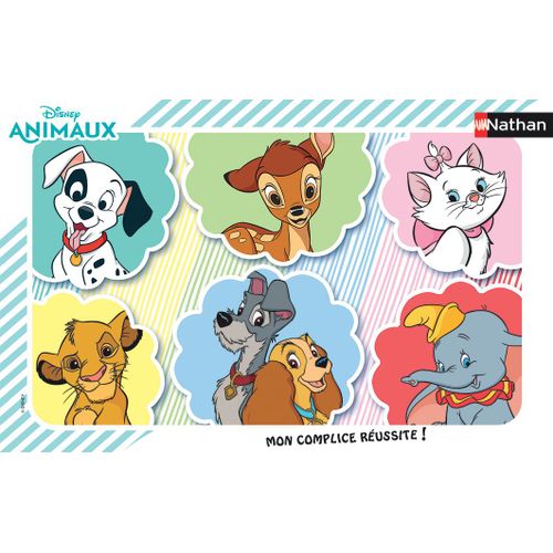 Puzzle N Nathan Puzzle Cadre 15 P - Portraits Des Animaux Disney / Disney Animaux