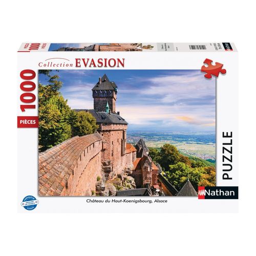 Puzzle N Nathan Puzzle 1000 P - Château Du Haut-Koenigsbourg, Alsace