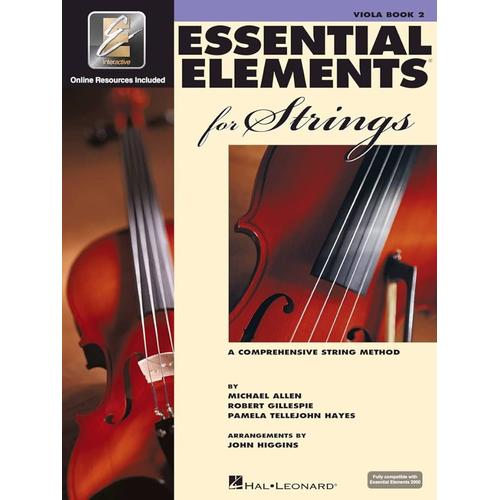 Essential Elements For Strings - Viola Book 2 (Book/Online Audio) - Hal Leonard