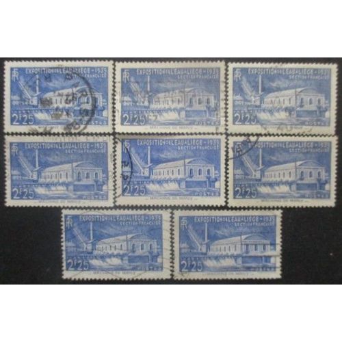 France N°430 X 8 Oblitéré