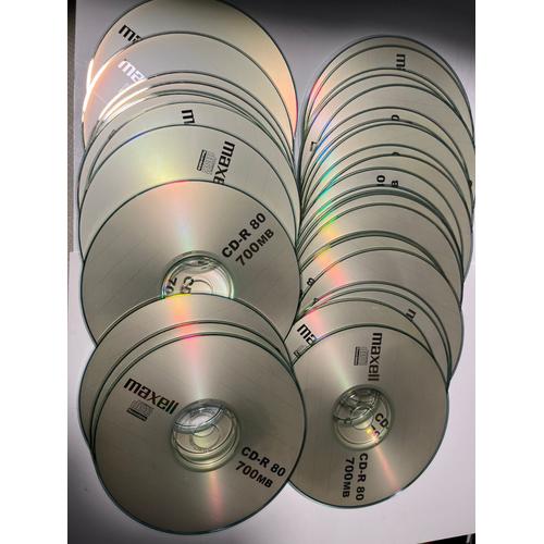 CD-R vierge 80 700 MB Maxell lot de 35