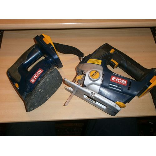 Ryobi Scie sauteuse + Ponçeuse 18V