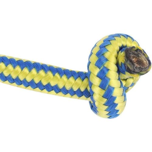 Rope Ball For Pet Company, 7 Cm Portable Pour Chien De Compagnie, Morsures Interactives Résistantes Au Dressage, Balle À Mâcher Avec Corde De Soutien (Jaune)