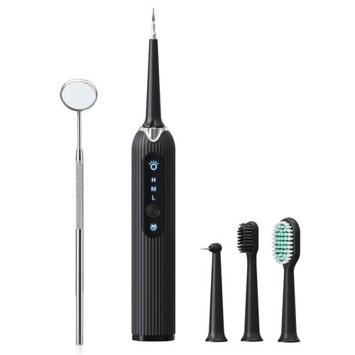 Nettoyeur Dentaire Sonique Électrique Blanchiment Des Dents Calcul Dentaire Détartreur Plaque Tache Élimination Du Tartre Brosse À Dents Kit De Nettoyage De La Langue 