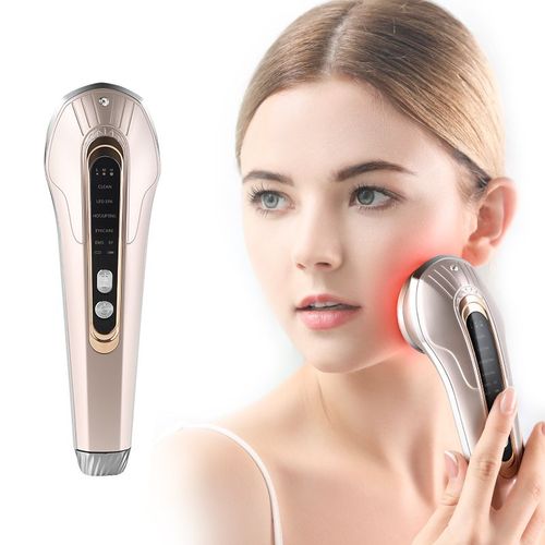 Appareil De Massage Facial À Micro-Courant Appareils De Lifting Du Visage Rajeunissement De La Peau Luminothérapie Anti-Âge Outil D'appareil De Beauté Des Rides